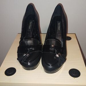 Black Tassel Loafers